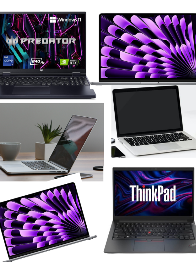 Top 5 best Laptops