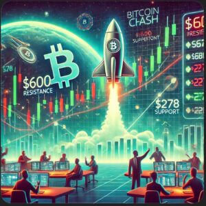 "Bitcoin Cash (BCH) Price Surge: Can It Break $600 or Face a Drop?"