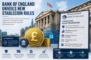 Bank of England Unveils New Stablecoin Rules, Plans Full Regulatory Rollout by 2027