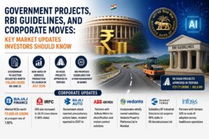 Government Projects, RBI Guidelines, and Corporate Moves: Key Market Updates Investors Should Know