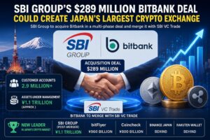 SBI Group’s $289 Million Bitbank Deal Could Create Japan’s Largest Crypto Exchange