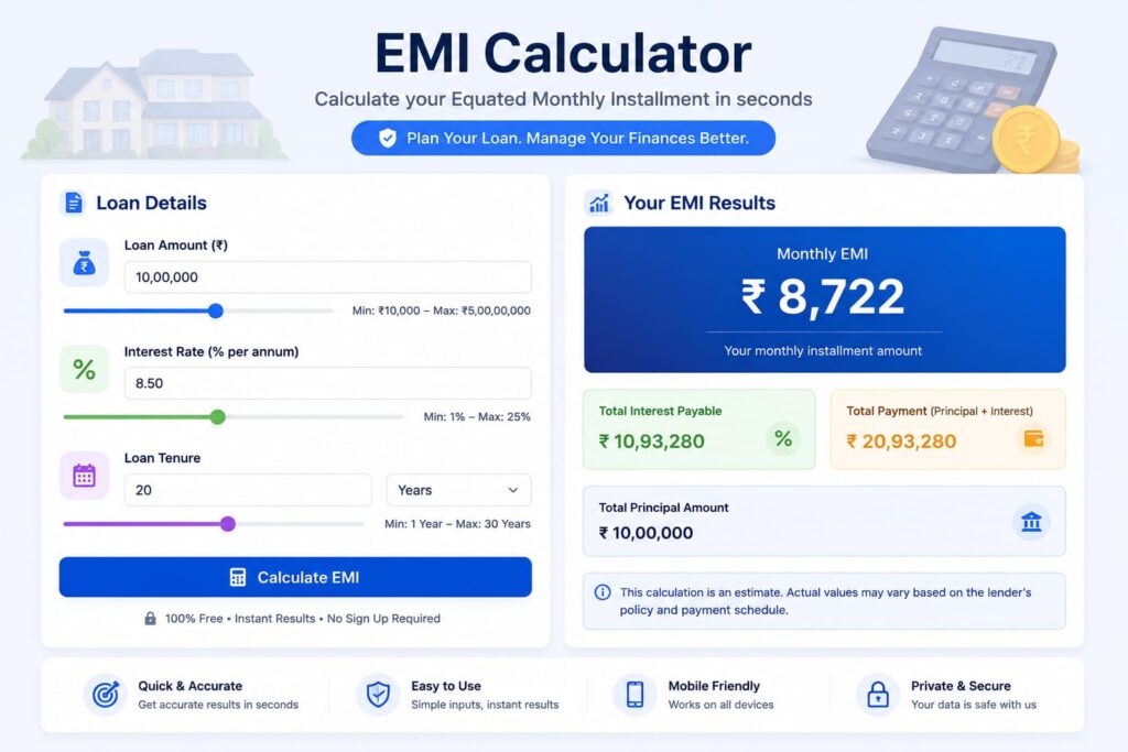 EMI calculator
