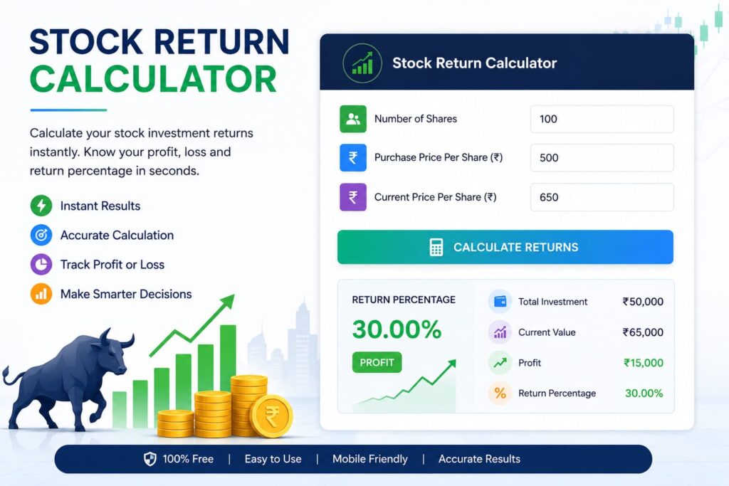 Stock Return Calculator