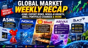 Global Market Weekly Recap: ASML China Risks, Nokia AI Growth, Shell Asset Sales in Focus