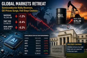 Global Markets Fall as Semiconductor Stocks Slide, Oil Prices Rise, and Fed Rate Concerns Grow in July 2026