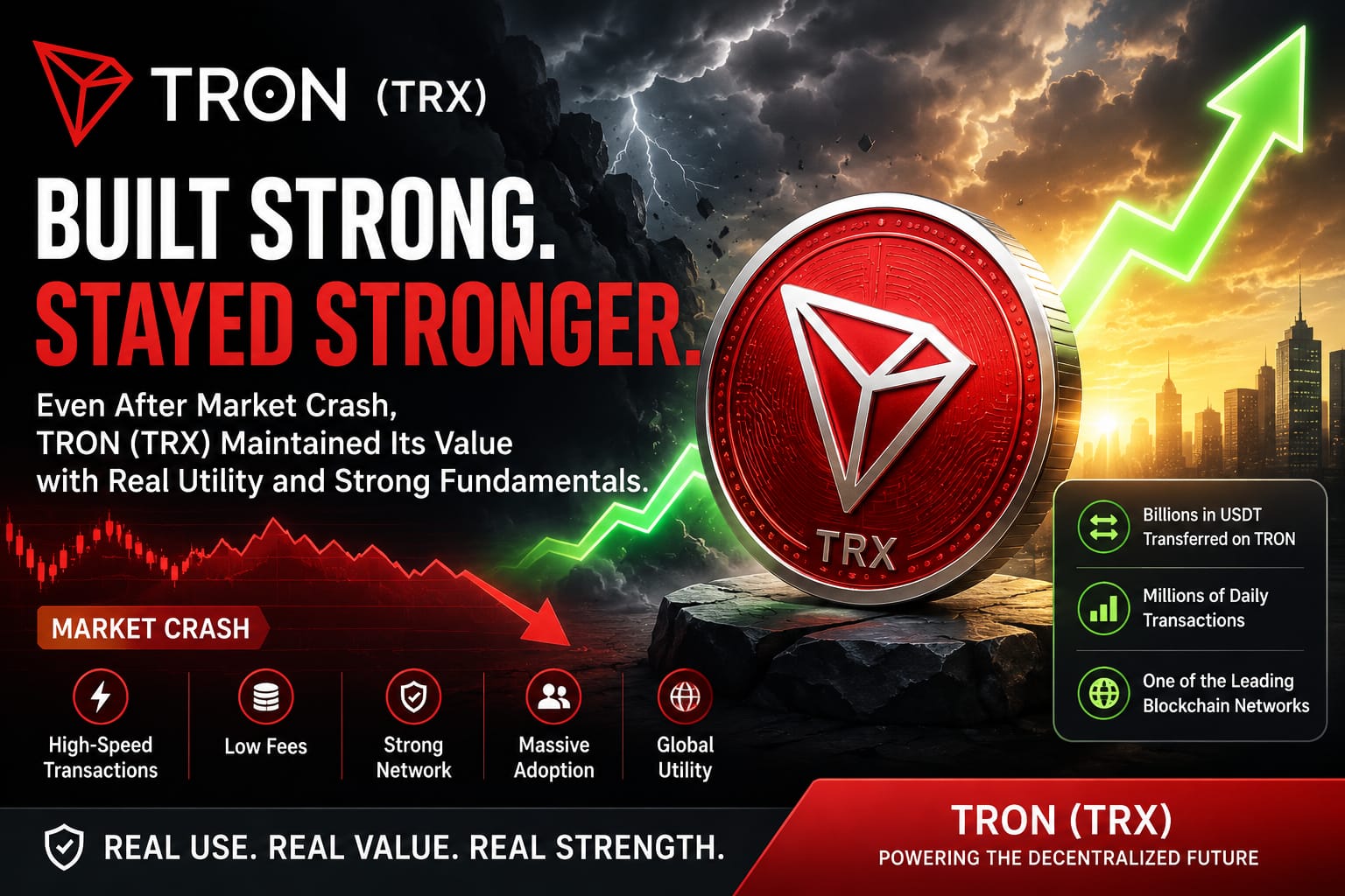 Why TRON (TRX) Continues to Hold Strong During Market Downturns