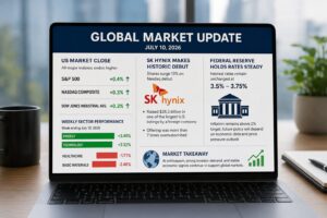 Global Market Update: US Stocks Rise on AI Optimism as SK Hynix Surges in Nasdaq Debut